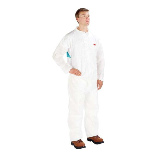 3M 化学 防護服 4520 XXL, 軽量 通気性 EN規格適合(タイプ5・6) 3M 化学 防護服 4520 XXL, 軽量 通気性 EN規格適合(タイプ5・6)