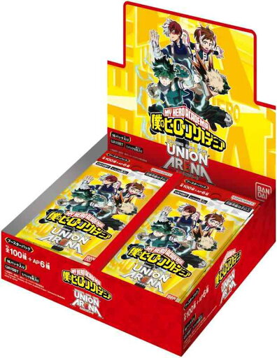 バンダイ (BANDAI) UNION ARENA ブースターパック 僕のヒーローアカデミア【UA10BT】(BOX)16パック入 バンダイ (BANDAI) UNION ARENA ブースターパック 僕のヒーローアカデミア【UA10BT】(BOX)16パック入