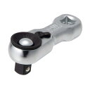 トネ(TONE) スタビーラチェットハンドル(ホールドタイプ) RH3HSS3 差込角9.5mm(3/8