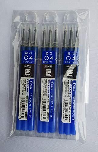 パイロット フリクション ポイントノック04 専用替芯[3本入] ブルー LFPKRF30S43L×3 3個組み