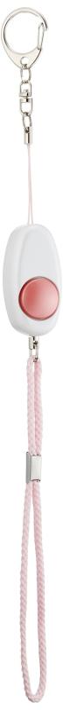 エルパ (ELPA) コンパクト防犯アラーム 防犯ブザー 約23g(電池含む) ピンク AKB-100(PK)(3)