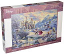 テンヨー(Tenyo) 【日本製】 1000ピース ジグソーパズル ディズニー トーマス・キンケード 美女と野獣 Beauty and the Beast's Winter Enchantment (51x73.5cm) D-1000-072 キャンバス(3)