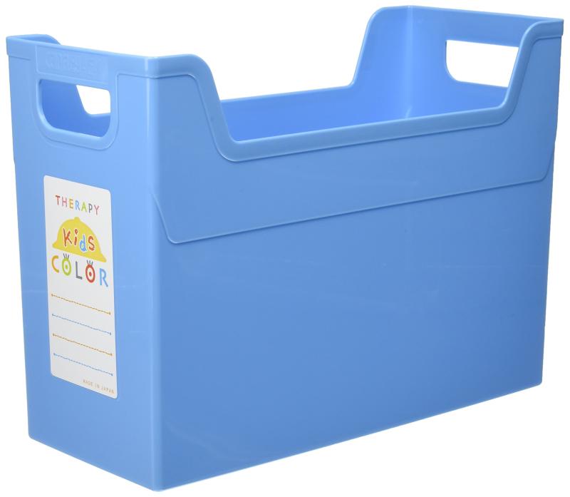 ナカバヤシ ファイルボックス 書類収納ボックス A4 ブルー フボ-TC4KB