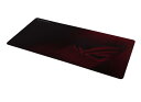 ASUS ゲーミングマウスパッド ROG Scabbard II 超大型 汚れをはじくナノコーティング ほつれ防止のフラットステッチ加工 滑り止め マウスパッド