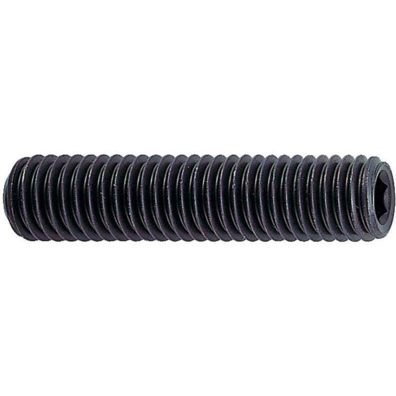 TRUSCO(トラスコ) 六角穴付止めネジ スチール製 くぼみ先 径6×長さ8mm 75本入 B31-0608