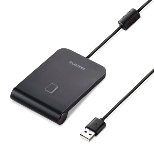エレコム ICカードリーダー MR-ICA001BK 非接触式 パソコン Windows mac対応 【マイナンバーカード/e-Tax 確定申告/電子車検証/eLTAX/FeliCa/MIFAREカード対応】 ケーブル1m ブラック エレコム ICカードリーダー MR-ICA001BK 非接触式 パソコン Windows mac対応 【マイナンバーカード/e-Tax 確定申告/電子車検証/eLTAX/FeliCa/MIFAREカード対応】 ケーブル1m ブラック