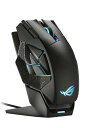 ASUSTek ゲーミングマウス ワイヤレス ROG Spatha X MMO 19,000dpi 12個プログラムボタン デュアルモード接続 最大67時間 ROGマイクロスイッチ RGB ブラック(2)