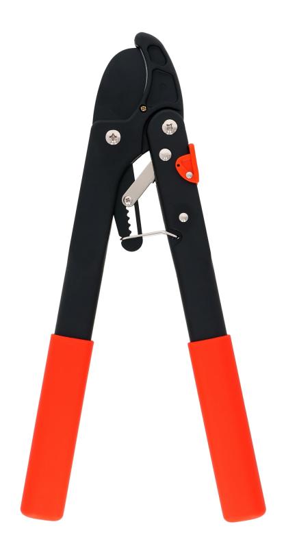 高儀(Takagi) 軽量 ラチェット式 太枝切鋏 ミニ TRAー05 ラチェット機構ON/OFF機能付き 切替式 小型 生..