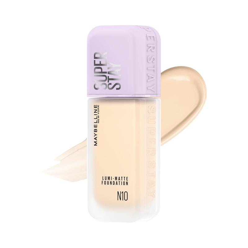 メイベリン MAYBELLINE SPステイ ルミマット リキッド ファンデーション N10