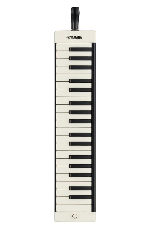 ヤマハ YAMAHA 大人のピアニカ 37鍵 ブラック P-37EBK2 演奏用パイプ(ロング、ショート) ショルダーストラップ ソフトケース付き