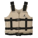 キャプテンスタッグ(CAPTAIN STAG) シュノーケリング シュノーケル スノーケリングベスト スリム タン Sサイズ UX-4506