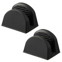 山崎実業(Yamazaki) マグネット シリコーン 鍋つかみ 2個組 ブラック W9.2×D7×H7.2cm(1つあたり) タワー tower 食洗機対応 浮...