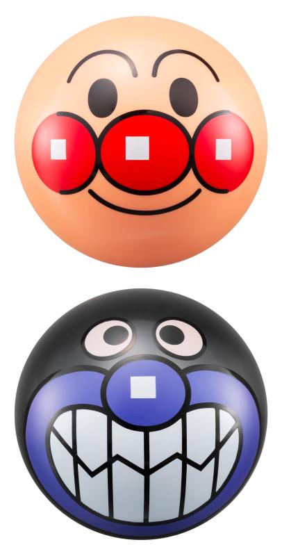Other - アガツマ(AGATSUMA) アンパンマン ミニ顔ボール 2個セット アンパンマン・ばいきんまん【2024】