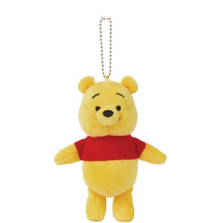 [サンスター文具] ディズニー キーホルダー ぬいぐるみ Winnie Pooh くまのプーさん 全身 S8347743