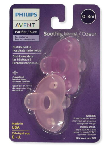 Philips AVENT フィリップス Shape Pacifier おしゃぶり ハート 0~3ヶ月 2個セット (ピンク+ライトピンク) Philips AVENT フィリップス Shape Pacifier おしゃぶり ハート 0~3ヶ月 2個セット (ピンク+ライトピンク)