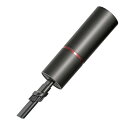 オーム(OHM) 電機 充電式ハンディクリーナー ブロワー機能付き 掃除機 ブラック 円柱型 コンパクト(幅66×高さ215×奥行65mm)SOJ-H002S 08-0721(2)
