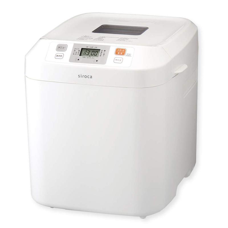 siroca 全自動ホームベーカリー SHB-122[タイマー/最大2斤/ ジャム/バター/蕎麦/うどん/餅つき機/レシ..