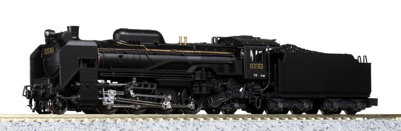 KATO Nゲージ D51 標準形 2016-9 鉄道模型 蒸気機関車｜詳細画像