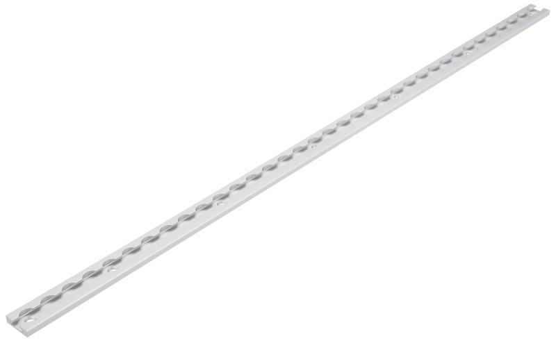 キジマ(Kijima) バイクパーツ ワンタッチレール 車体固定 900mm アルミ製アルマイト仕上げ シルバー 303-0093