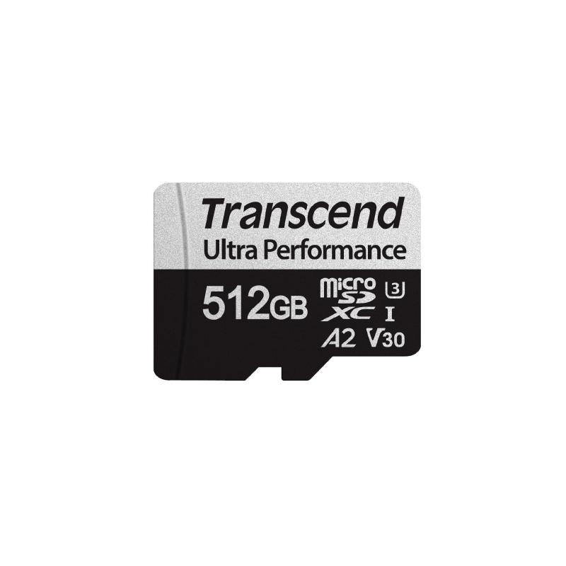 トランセンドジャパン Transcend microSDXCカード Transcend 512GB Class10 UHS-I U3 A2 V30 SDカード変換アダプタ付き Nintendo Switch対応 TS512GUSD340S