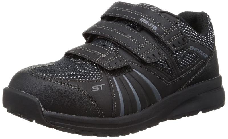 [ダンロップモータースポーツ] 作業靴 安全靴 セーフティスニーカー マグナムST306 (ブラック, measure..