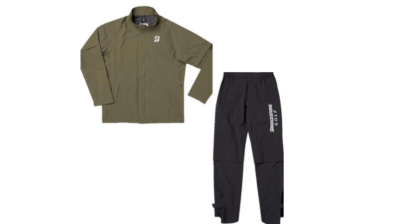 [ブリヂストンゴルフ] レインコート 水神レインセット84G03 メンズ KH S