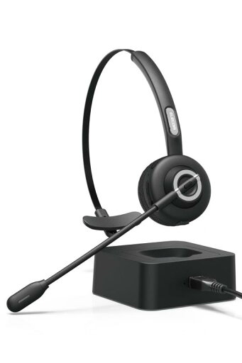 エレコム(ELECOM) ヘッドセット Bluetooth 5.2 ワイヤレス 充電スタンド付き 最大19時間通話 無線 マイク付き ヘッドホン 単一指向性 ボタン操作 2台同時接続 ブラック LBT-HSOH14BK エレコム(ELECOM) ヘッドセット Bluetooth 5.2 ワイヤレス 充電スタンド付き 最大19時間通話 無線 マイク付き ヘッドホン 単一指向性 ボタン操作 2台同時接続 ブラック LBT-HSOH14BK