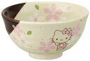 スケーター(Skater) 美濃焼 お茶碗 ハローキティ さくら サンリオ 11.2x6cm CHMR1-A(3)