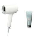 【ヘアマスク付】パナソニック ヘアドライヤー ナノケア 高浸透ナノイー&ミネラル搭載 ウォームホワイト EH-NA0J-W + DROASクレイヘアマスク