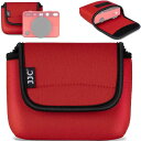 JJC Leica SOFORT 2 カメラケース 小型 ライカ SOFORT 2 D-LUX 8 D-LUX 7 カメラポーチ 防塵 擦り傷防止 衝撃吸収 全面保護 小型カメラカバー 携帯便利 ポリエステル素材 軽量 ライカ SOFORT 2 バッグ(