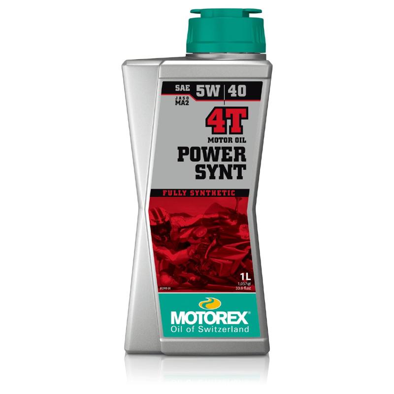 デイトナ(Daytona) モトレックス(Motorex) バイク エンジンオイル 4サイクル 5W-40 化学合成油 POWER SYNT 4T 1L 97782