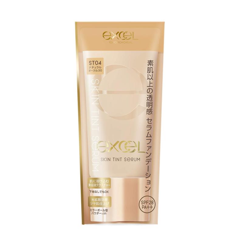 excel(エクセル)スキンティントセラムST04(ナチュラルオークル30)ファンデーション リキッドファンデーション