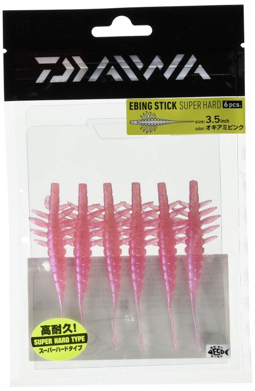 ダイワ(DAIWA) ワーム エビングスティック SH(スーパーハード) 3.5インチ オキアミピンク ルアー(4)