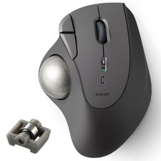 エレコム ワイヤレス トラックボールマウス Bluetooth IST (イスト) シリーズ 5ボタン 親指操作 ベアリング支持 Windows Mac Chromebook ブラック 2 M-IT11BRABK エレコム ワイヤレス トラックボールマウス Bluetooth IST (イスト) シリーズ 5ボタン 親指操作 ベアリング支持 Windows Mac Chromebook ブラック 2 M-IT11BRABK
