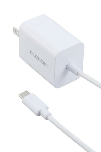 エレコム 充電器 Type-C USB-C 20W USB PD対応 ケーブル一体型 1.5m PSE認証品 GaN採用 折りたたみ式プラグ ホワイト 【 iPhone16 15 等対応】 EC-AC6920WH エレコム 充電器 Type-C USB-C 20W USB PD対応 ケーブル一体型 1.5m PSE認証品 GaN採用 折りたたみ式プラグ ホワイト 【 iPhone16 15 等対応】 EC-AC6920WH