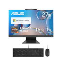 ASUS デスクトップPC M3702WFAK 27型 Windows...(3)