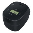 パナソニック 炊飯器 5.5合 急減圧バルブ おどり炊き 全面発熱5段IH式 ブラック SR-M10B-K(2)