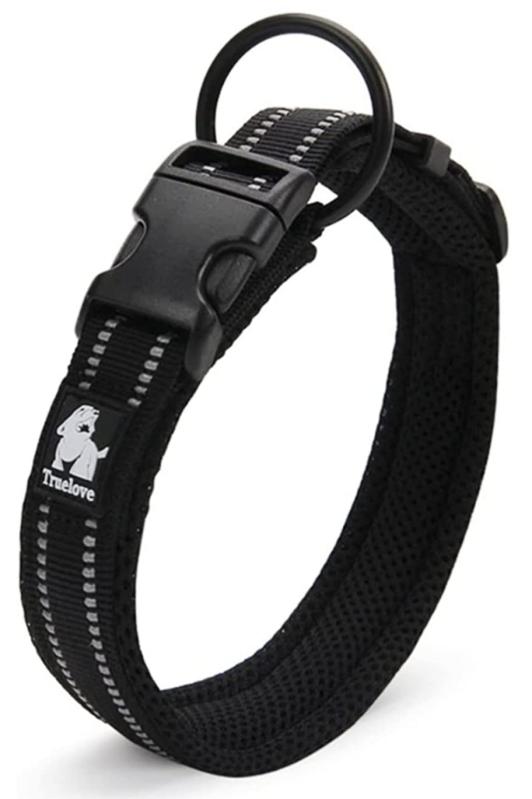 cocomall 犬首輪 犬の首輪 犬用訓練首輪 小型、中型、大型犬用首輪 ペット用品 3M反射材料 ナイロン製 通気性 弾力性 ソフト 調節可能 ..