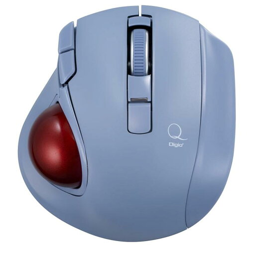Digio2 トラックボールマウス 小型 Bluetooth 5ボタン ブルー Digio2 トラックボールマウス 小型 Bluetooth 5ボタン ブルー
