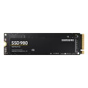 Samsung 980 1TB PCIe Gen 3.0 ×4 NVMe M.2 最大 3,500MB/秒 内蔵 SSD MZ-V8V1T0B/EC