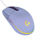 Logicool G ゲーミングマウス G203 有線 ゲーミング マウス USB 接続 G203-LC 軽量 85g LIGHTSYNC RGB 6個プログラムボタン ライラック PC windows mac 【 ファイナルファンタジー XIV 推奨|詳細画像