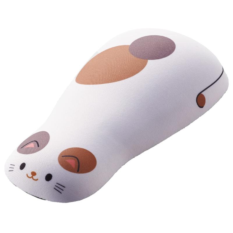 エレコム リストレスト アニマル モチマル ウレタンゲル採用 手首にフィット ネコ MOH-AN03CAT