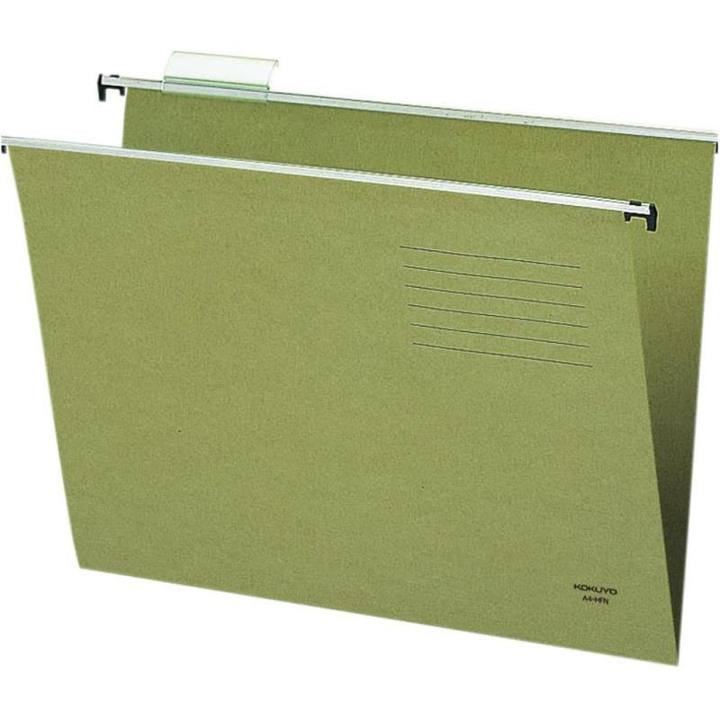 コクヨ ファイル ハンギングフォルダー A4 160個セット A4-HFX160 グリーン