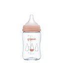 ピジョン 母乳実感 哺乳びん 300ml 軽くて割れにくいプラスチック製 Drop ガラスの様なプレミアムな透明度(T-Ester)