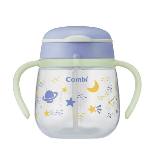 COMBI コンビ ラクマグ 光る漏れないストロー 240 N うちゅう COMBI コンビ ラクマグ 光る漏れないストロー 240 N うちゅう