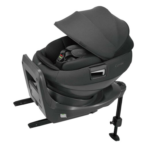【24年11月発売】コンビ ISOFIX固定 回転式チャイルドシート ホワイトレーベル THE S R129 エッグショック ZF チャコールグレー 新生児~4才頃まで ベビーカーにも取り付けられるセパレートタ 【24年11月発売】コンビ ISOFIX固定 回転式チャイルドシート ホワイトレーベル THE S R129 エッグショック ZF チャコールグレー 新生児~4才頃まで ベビーカーにも取り付けられるセパレートタ