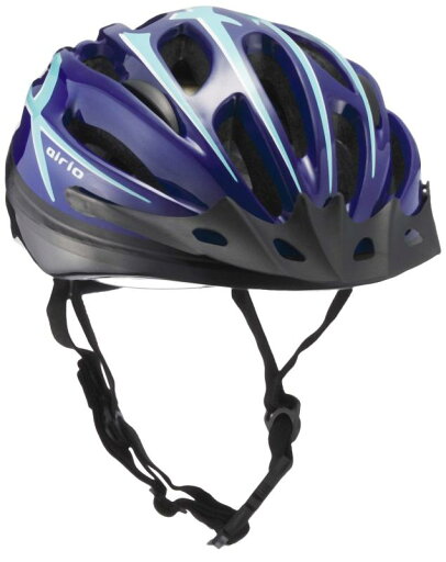 ブリヂストン(BRIDGESTONE) エアリオ 自転車 ヘルメット 子供 小学生 キッズ ブルー Mサイズ(頭囲 54cm~56cm) CHA5456 B371300S ブリヂストン(BRIDGESTONE) エアリオ 自転車 ヘルメット 子供 小学生 キッズ ブルー Mサイズ(頭囲 54cm~56cm) CHA5456 B371300S