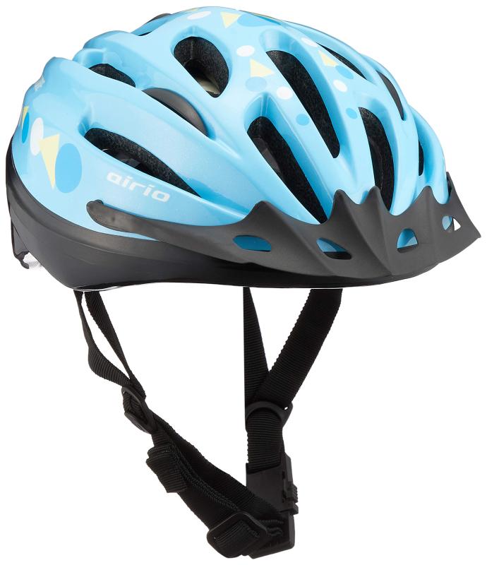 ブリヂストン(BRIDGESTONE) エアリオ 自転車 ヘルメット 子供 小学生 キッズ ライトブルー Lサイズ(頭囲 56cm~60cm) CHA5660