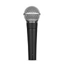 SHURE シュア ダイナミックマイク SM58-LCE : ON/OFFスイッチなし 単一指向性 カーディオイド XLR 有線 ボーカル 歌 ライブ 収録 配信 録音 レコーディング 実況 ポッドキャスト DTM 宅録 テレワーク