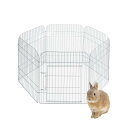 ジェックス ラビットサークルH65 モダンリビング シルバー 幅50×高さ65cm×6枚入り(4)